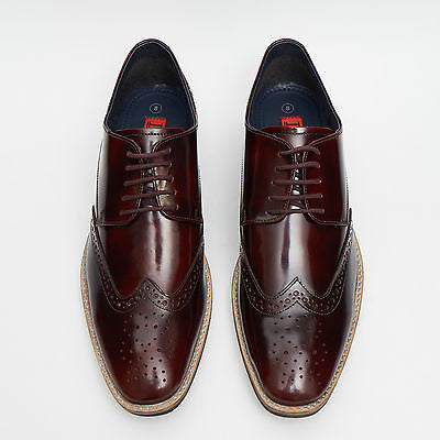Mens Leather  Brogue Shoes 13212