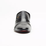 Mens Cuban Heel Leather Shoes - 26287 Black
