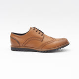 Mens Leather Formal Shoes-50623_Tan