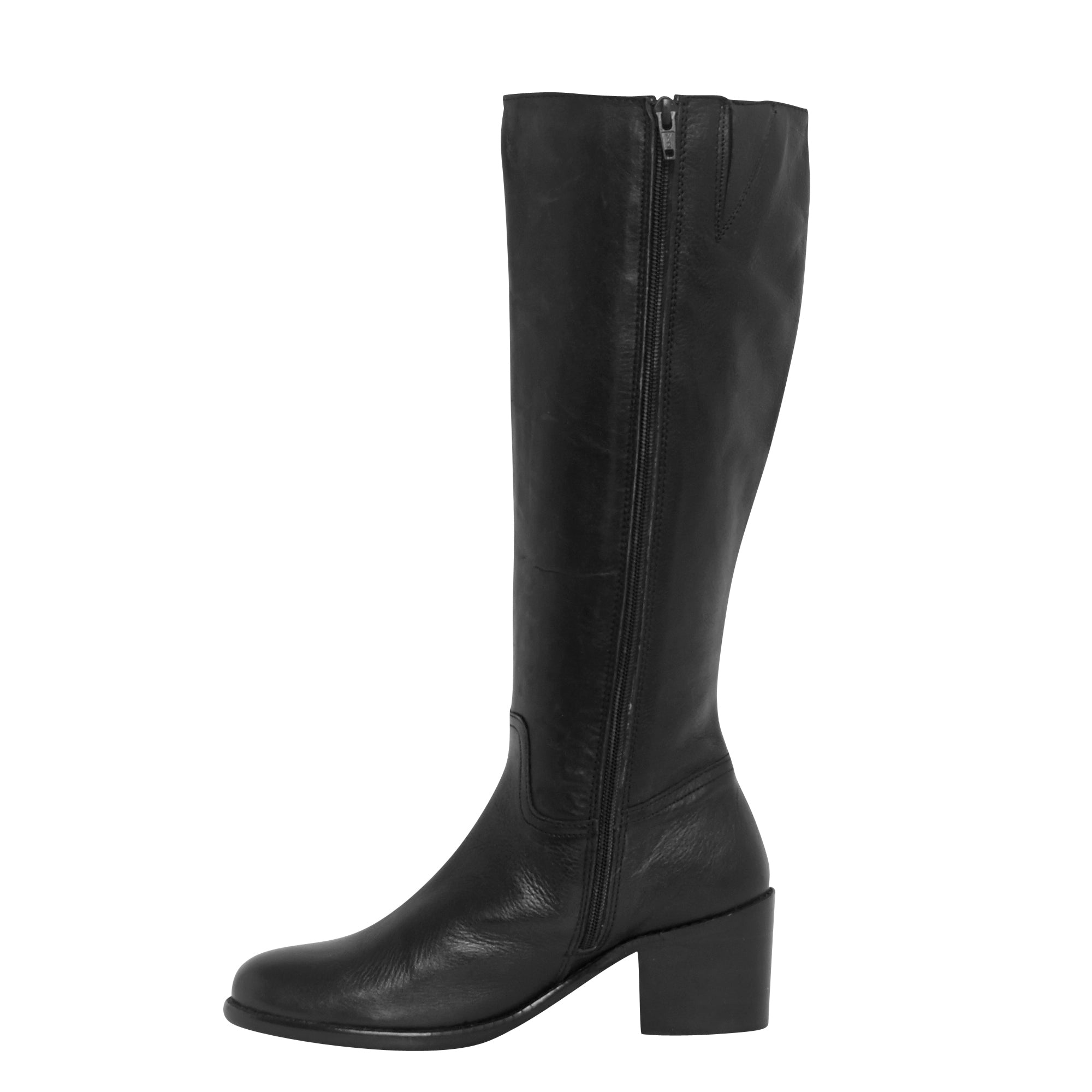 Ladies Long Boots - SF-184 Black