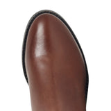 26484 - Cowhide Leather Premium Long Boots (Brown)