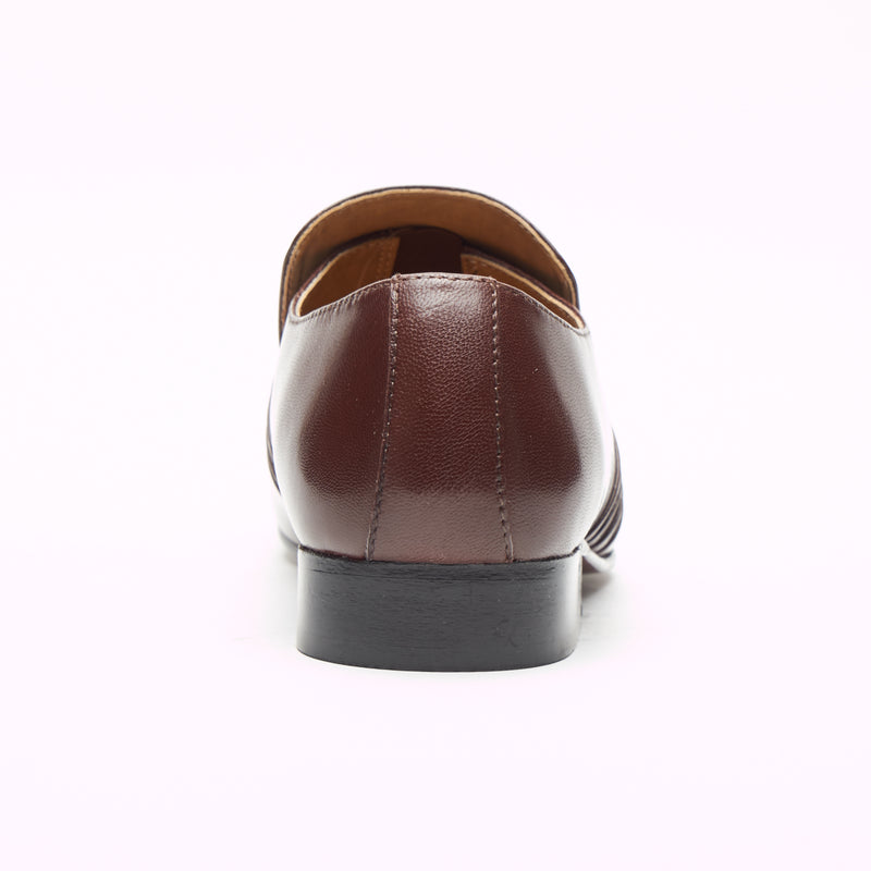 Lucini Men’s Leather Spanish Genuine Leather Shoe 33452 – Brown