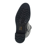 7650 - Rider Buckle Long Boots (Black)