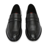 1870 - Penny Loafer Slip On Shoes (Black)