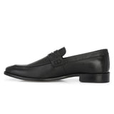 1870 - Penny Loafer Slip On Shoes (Black)