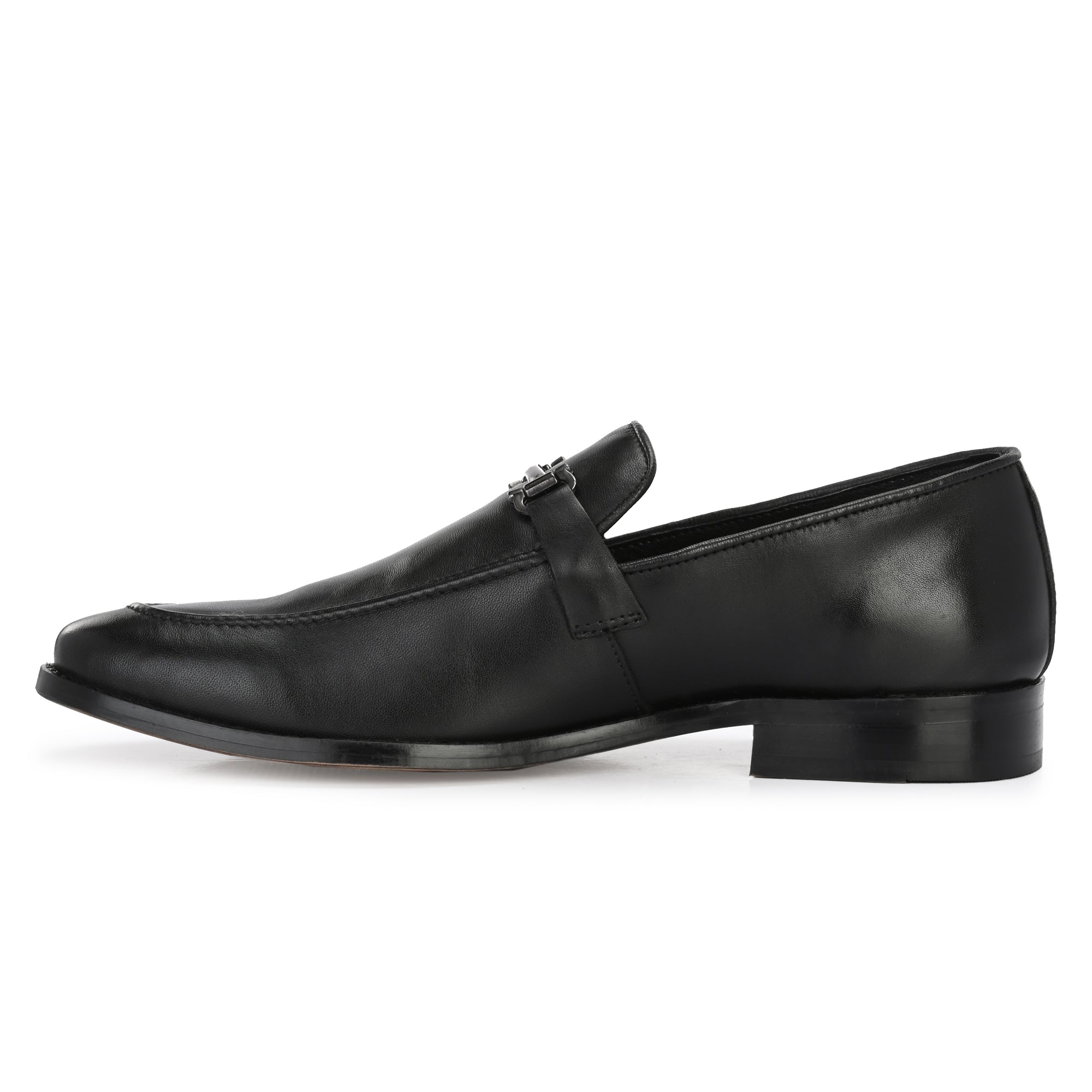 1870 - Penny Loafer Slip On Shoes (Black)
