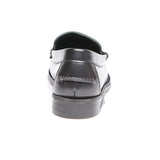 English Penny Loafer Slip On Shoes (Black)