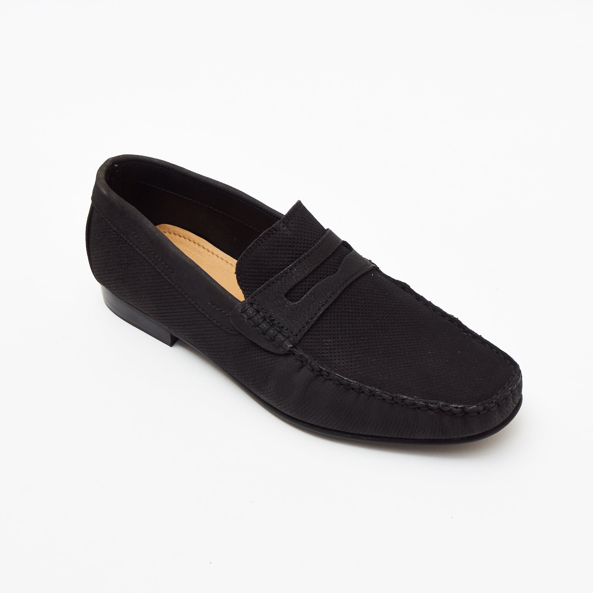 Mens Casual Nubuck Shoes-10802-A_Black