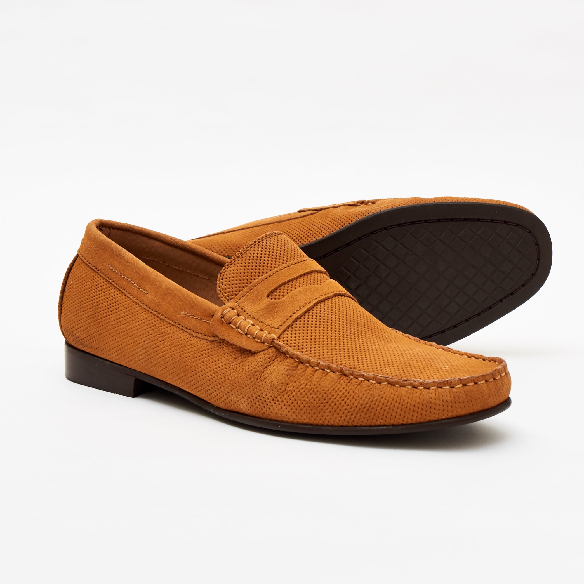 Mens Casual Nubuck Shoes-10802-A_Tan