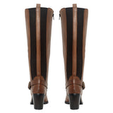 Ladies Long Boots - 110002 Cigar