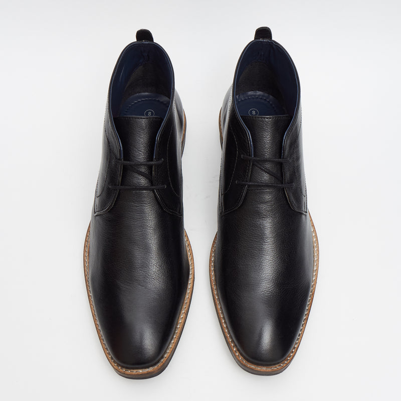 Mens Leather Ankle Boots - 13219