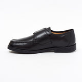 Mens Leather Velcro Comfort Shoes - 17983