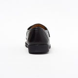 Mens Leather Velcro Comfort Shoes - 17983