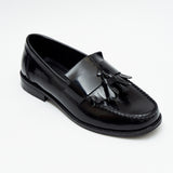 Mens Formal Moccasin Shoes 17999_Black Patent