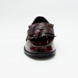 Mens Formal Moccasin Shoes 17999_Bordo Patent