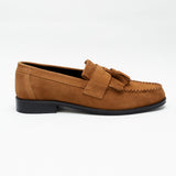 Mens Formal Moccasin Shoes 17999_Snuff Suede