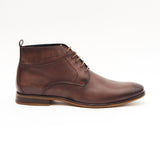 Mens Leather Ankle Boots 24716_Brown