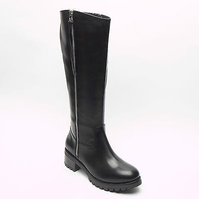 Ladies Long Boots - 65782 Black