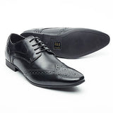 Mens Leather Brogue Shoes KG-11425