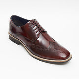 Mens Leather  Brogue Shoes 13212
