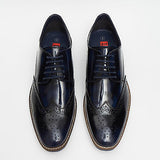 Mens Leather  Brogue Shoes 13212
