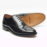 Mens Leather Oxford Goodyear Welted Shoes - 28013
