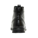 Mens Leather Lace Up Ankle Boots - 313