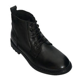 Mens Leather Lace Up Ankle Boots -  SF-116