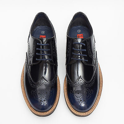 Mens Leather Brogues Shoes 15703