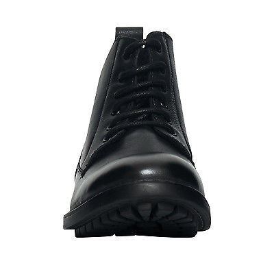 Mens Leather Lace Up Ankle Boots -  SF-116
