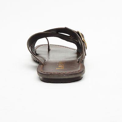 Lucini Men's Casual Walking Genuine Leather Sandals | 61246 | Black & Brown