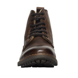 Mens Leather Lace Up Ankle Boots -  SF-116