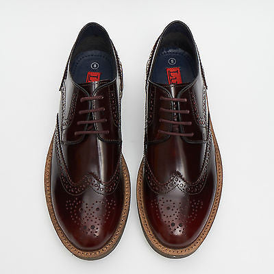 Mens Leather Brogues Shoes 15703