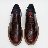 Mens Leather Brogues Shoes 15703