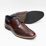 Mens Leather  Brogue Shoes 13212