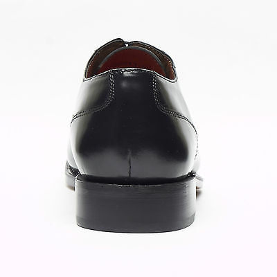 Lucini Men’s Leather Oxford Goodyear Welted Shoes – 28013 Black