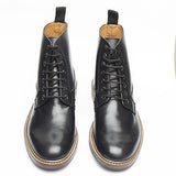 Mens Leathe Lace Up Ankle Boots - 17920