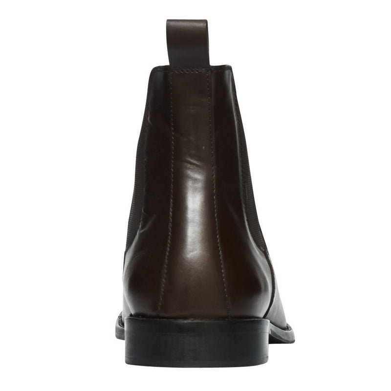 Mens Leather Chelsea Boots - 24201-P