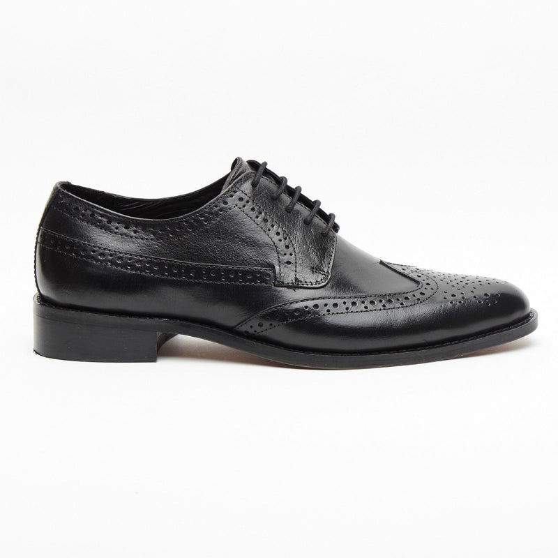 Mens Leather Brogue Shoes 9007