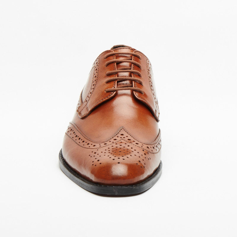 Mens Leather Brogue Shoes 9007