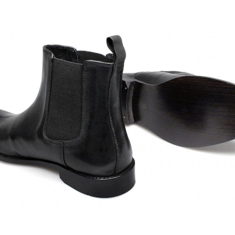 Mens Leather Chelsea Boots - 24201-P