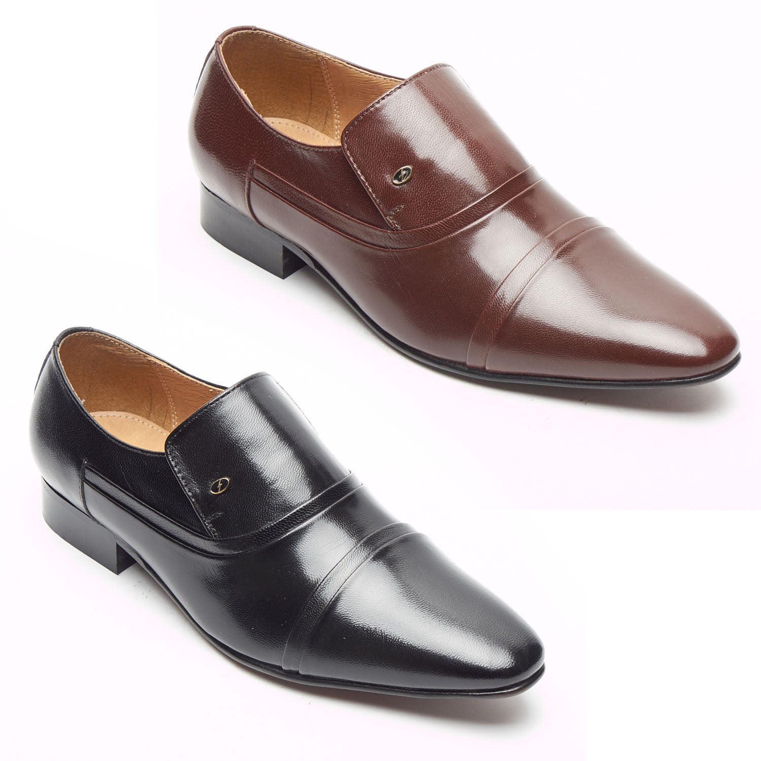 Mens Leather Spanish Shoes - 33450