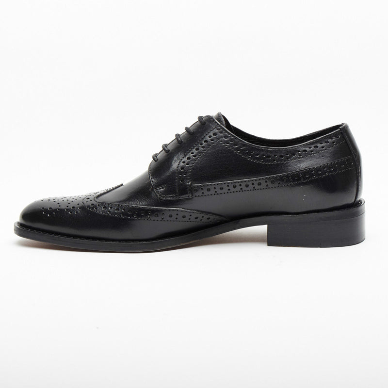 Mens Leather Brogue Shoes 9007