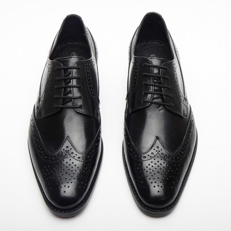 Mens Leather Brogue Shoes 9007