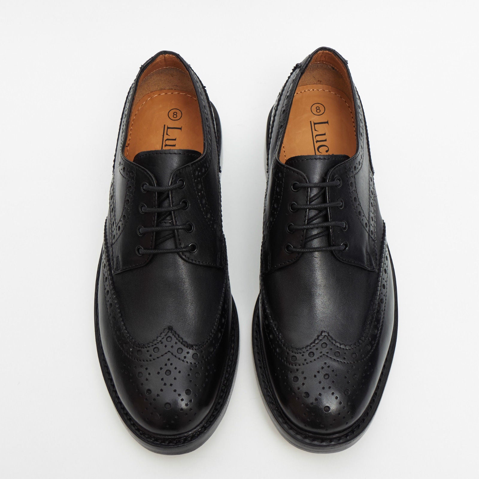 Mens Goodyear Welted Brogue Shoes - 17941