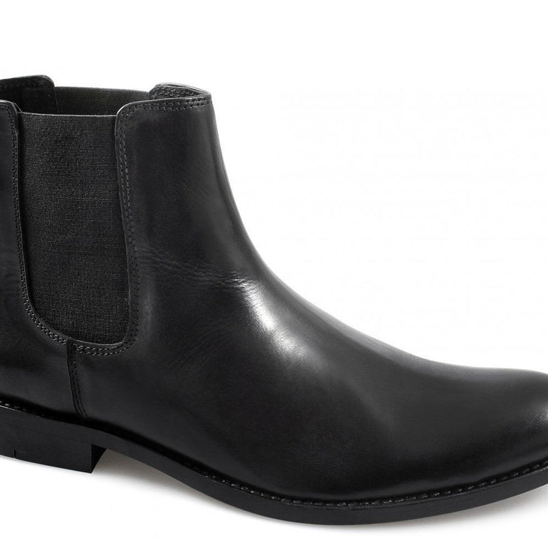 Mens Leather Chelsea Boots - 24201-P
