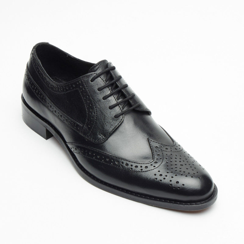 Mens Leather Brogue Shoes 9007