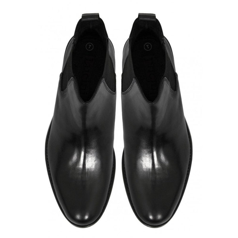 Mens Leather Chelsea Boots - 24201-P