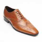 Mens Leather Brogue Shoes 9005
