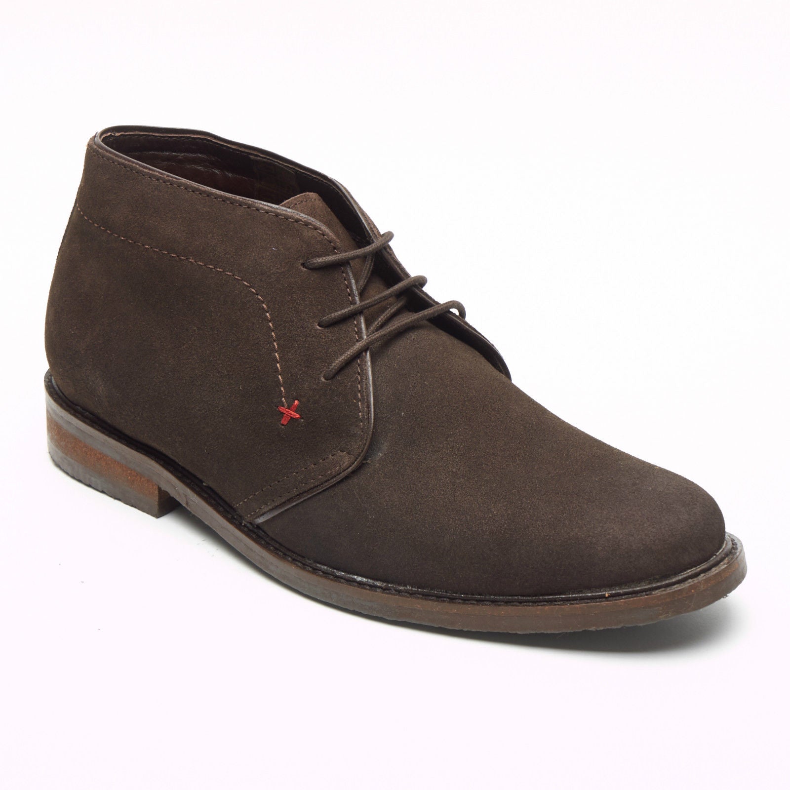 Mens Suede Desert Boots - SF-5151 Brown